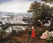 鲁卡斯 凡 瓦肯博赫 : Landscape in Spring